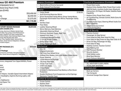 Used 2021 Lexus GX 460 Premium image 38