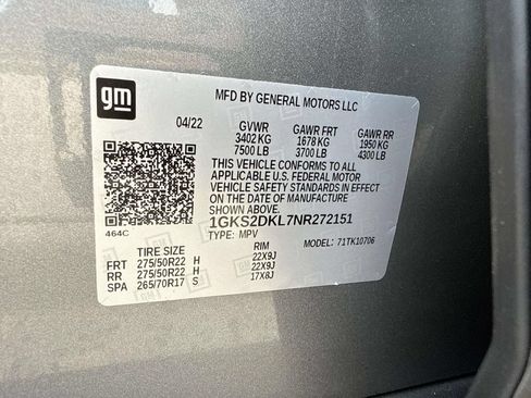 Used 2022 GMC Yukon Denali AWD/4WD image 20