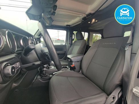 Used 2021 Jeep Wrangler Unlimited Sahara w/ Uconnect 4C Nav & Sound Group AWD/4WD image 6