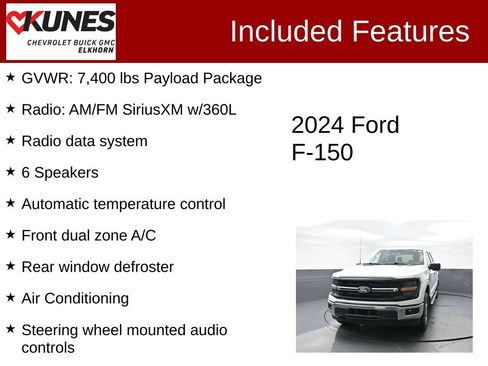 Used 2024 Ford F150 XLT AWD/4WD image 3