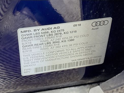 Used 2018 Audi Q5 2.0T Premium Plus w/ Premium Plus Package AWD/4WD image 27