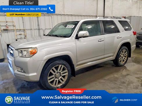 Used 2011 Toyota 4Runner Limited w/ Trail Preferred Accessory Pkg AWD/4WD image 1