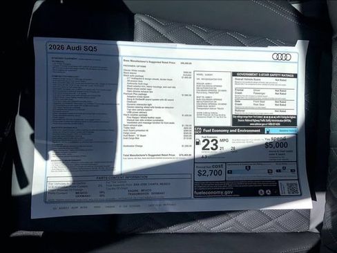New 2026 Audi SQ5 Premium Plus AWD/4WD image 12