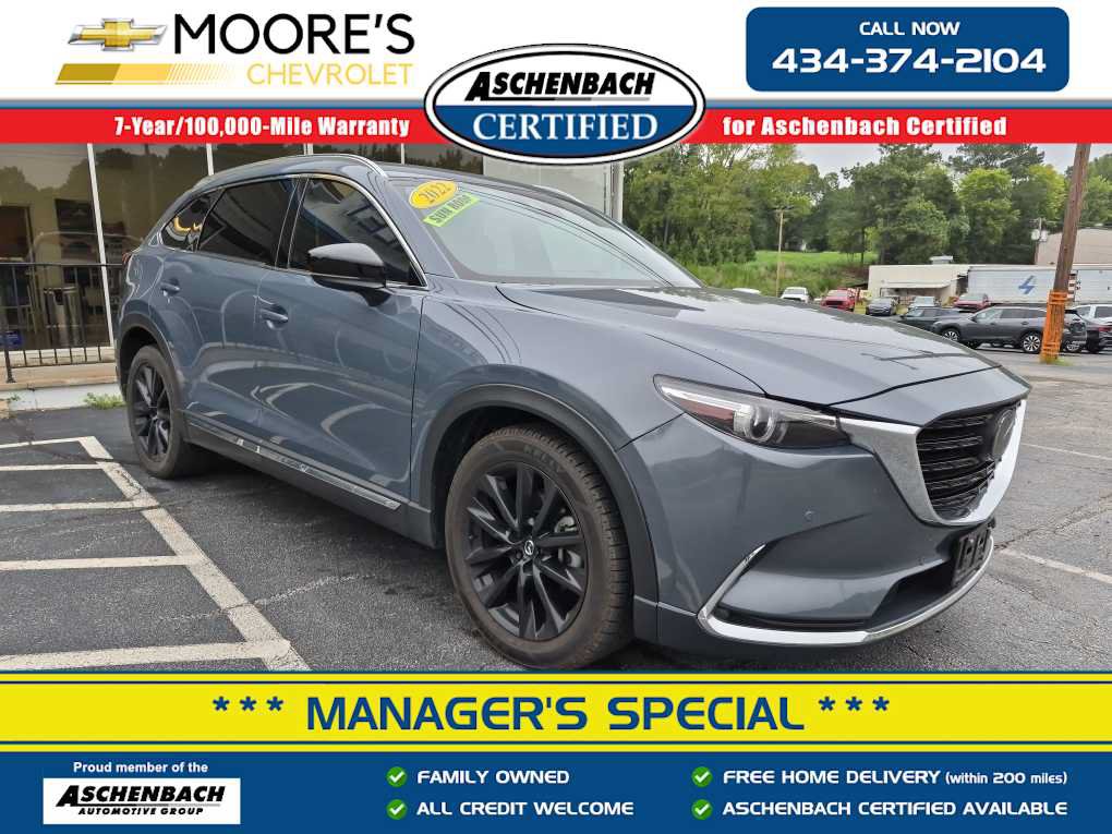 Used 2022 MAZDA CX-9 Carbon Edition AWD/4WD image 1
