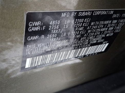 Used 2020 Subaru Outback Touring w/ Popular Package #2 image 34