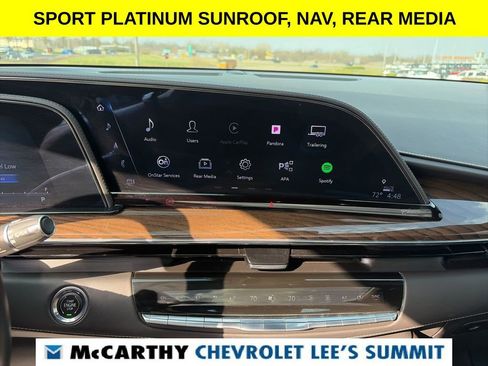 Used 2023 Cadillac Escalade Sport Platinum w/ LPO, ONYX Package image 9