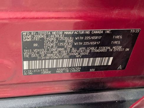 Certified 2024 Toyota RAV4 LE FWD image 36