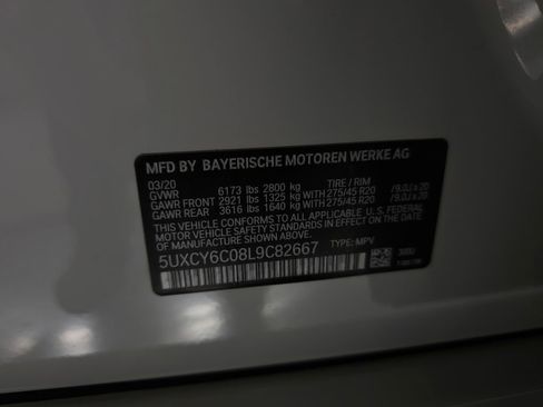 Used 2020 BMW X6 xDrive40i w/ M Sport Package AWD/4WD image 37