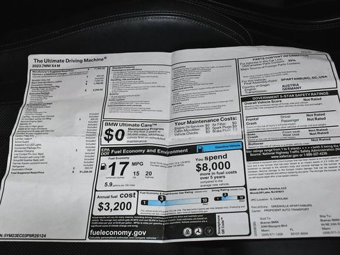 Used 2023 BMW X4 M w/ Competition Package image 83