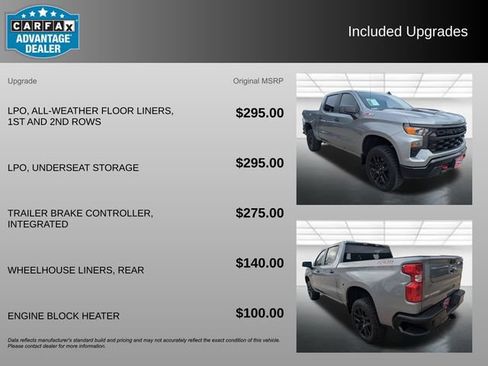 Used 2026 Chevrolet Silverado 1500 Custom Trail Boss AWD/4WD image 6