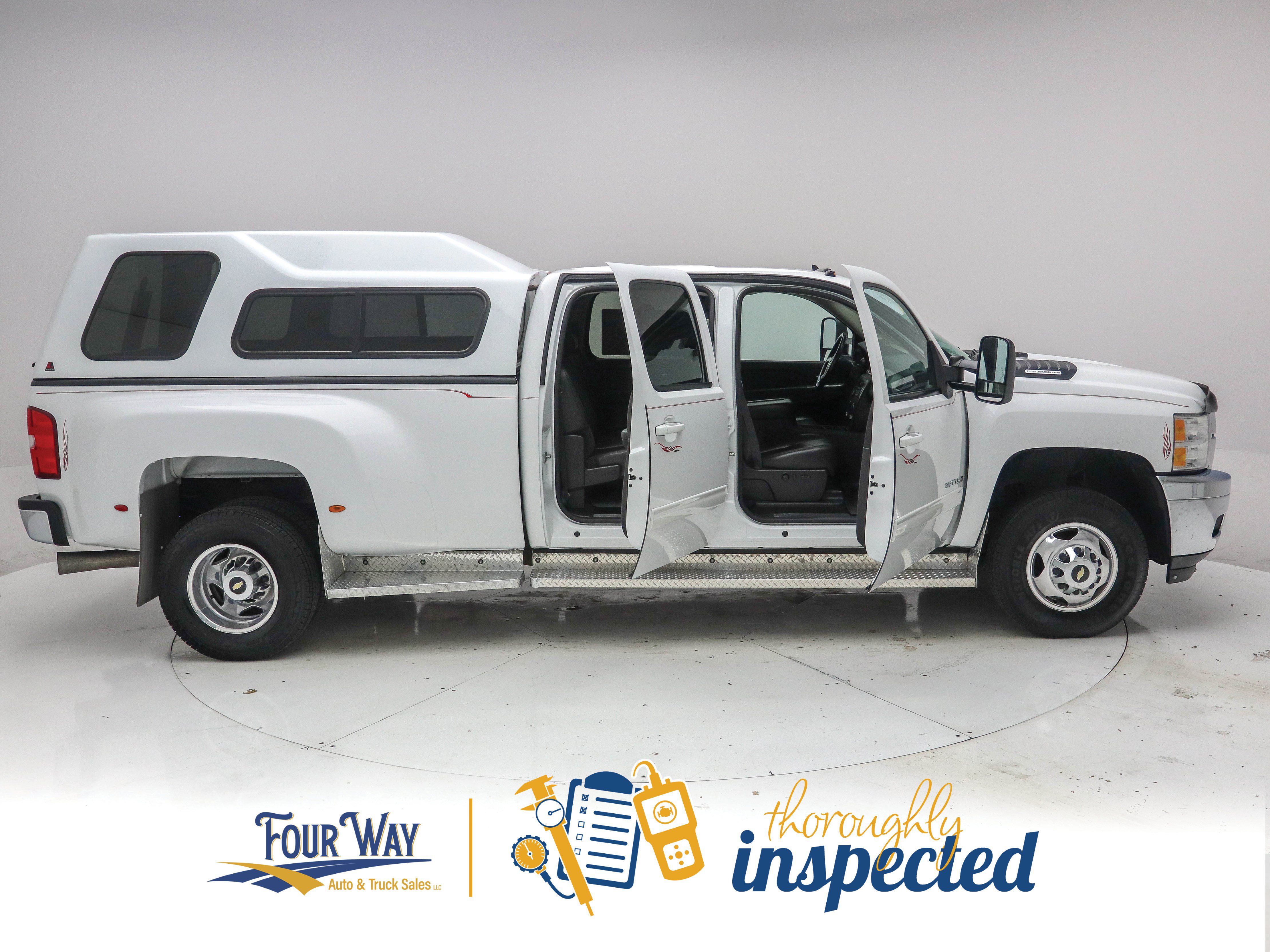 Used 2012 Chevrolet Silverado 3500 LTZ w/ Snow Plow Prep Package AWD/4WD image 3