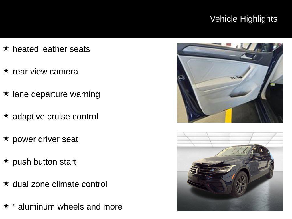 Used 2024 Volkswagen Tiguan SE AWD/4WD image 10