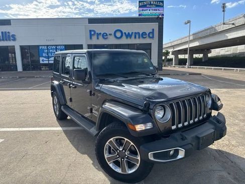 Used 2021 Jeep Wrangler Unlimited Sahara AWD/4WD image 1