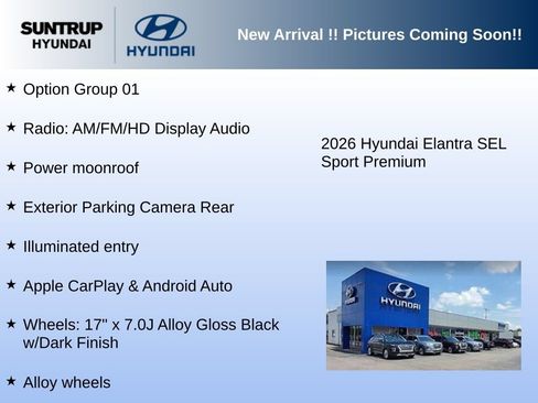 Used 2026 Hyundai Elantra SEL Sport Premium FWD image 2