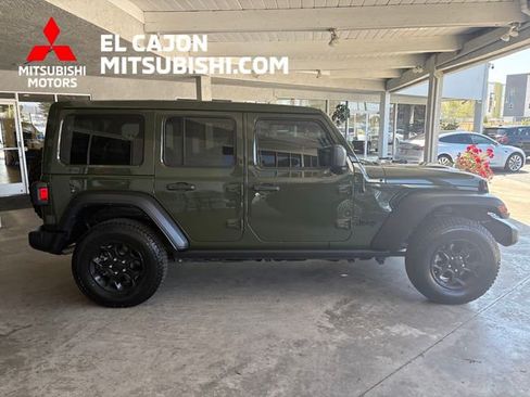 Used 2023 Jeep Wrangler Unlimited w/ Sun & Screen Package AWD/4WD image 2