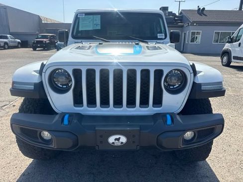 Used 2023 Jeep Wrangler Unlimited Rubicon 4xe w/ Cold Weather Group AWD/4WD image 2