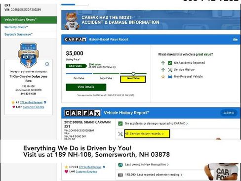 Used 2012 Dodge Grand Caravan SXT image 12