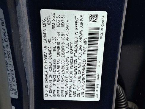 Certified 2024 Honda CR-V EX-L image 27
