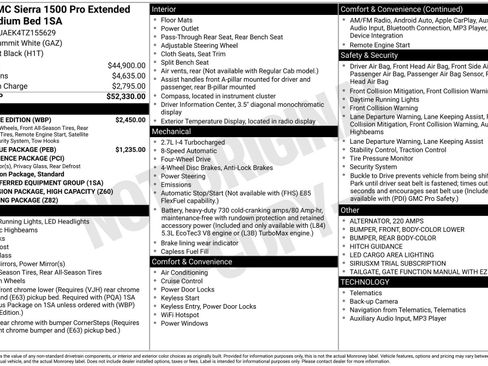 New 2026 GMC Sierra 1500 Pro w/ Graphite Edition AWD/4WD image 3
