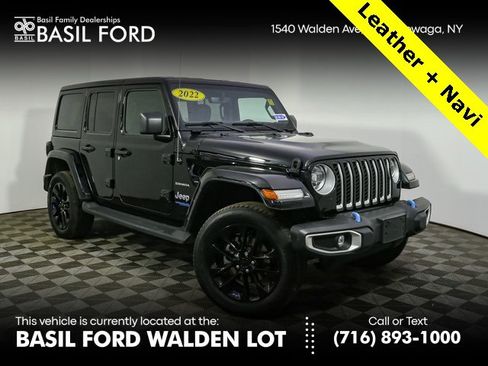 Used 2022 Jeep Wrangler Unlimited Sahara w/ Cold Weather Group image 1