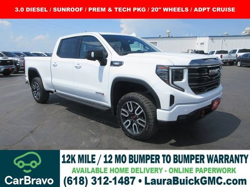 Used 2024 GMC Sierra 1500 AT4 w/ Technology Package AWD/4WD image 1