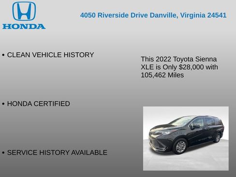 Used 2022 Toyota Sienna XLE image 7