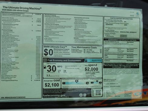 New 2026 BMW 430i xDrive Coupe image 33