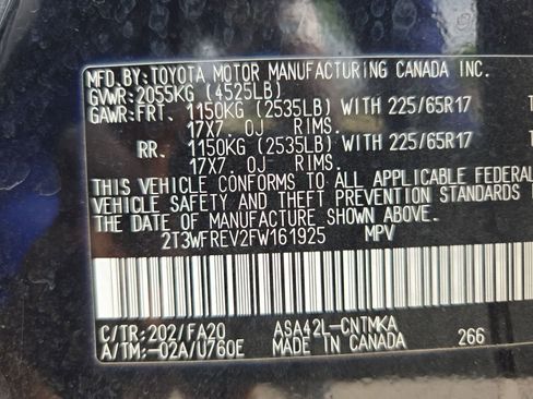 Used 2015 Toyota RAV4 XLE FWD image 35