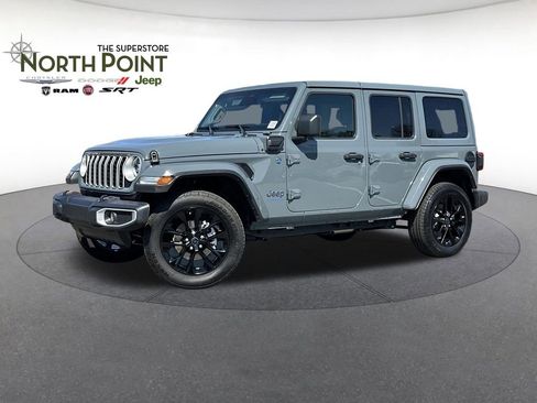 Certified 2025 Jeep Wrangler Unlimited Sahara w/ Safety Group AWD/4WD image 1