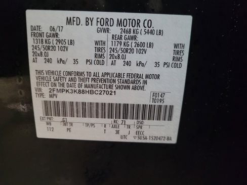 Used 2017 Ford Edge Titanium w/ Equipment Group 301A image 33