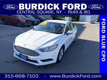 Certified 2017 Ford Fusion SE w/ Fusion SE Technology Package