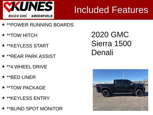 Used 2020 GMC Sierra 1500 Denali image 3