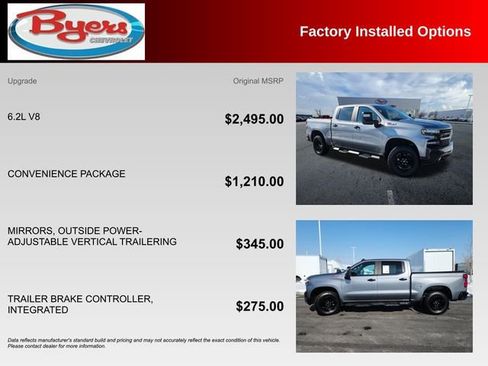 Used 2020 Chevrolet Silverado 1500 LT Trail Boss w/ Convenience Package image 10