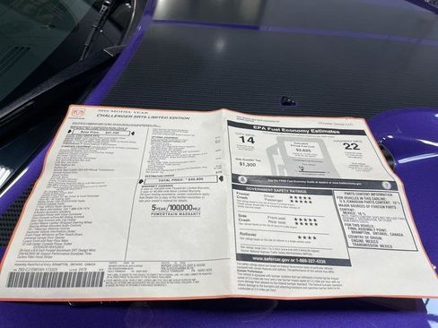 Used 2010 Dodge Challenger SRT8 w/ SRT Option Group II image 47