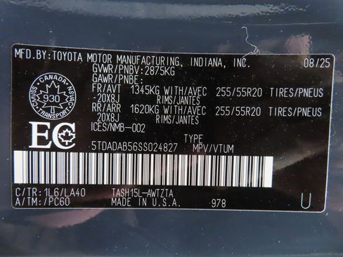 Used 2025 Toyota Grand Highlander AWD Hybrid image 74
