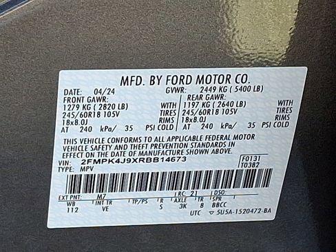 Used 2024 Ford Edge SEL w/ Convenience Package image 26