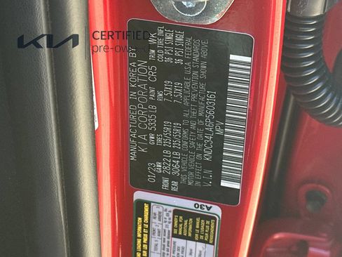 Certified 2023 Kia EV6 Wind RWD image 30