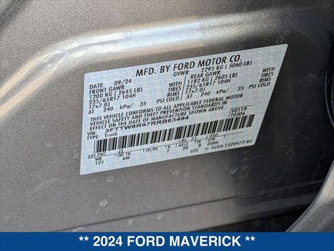 New 2024 Ford Maverick Lariat w/ Tremor Off-Road Package image 23
