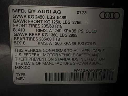 Used 2023 Audi Q5 2.0T Premium w/ Convenience Package AWD/4WD image 26