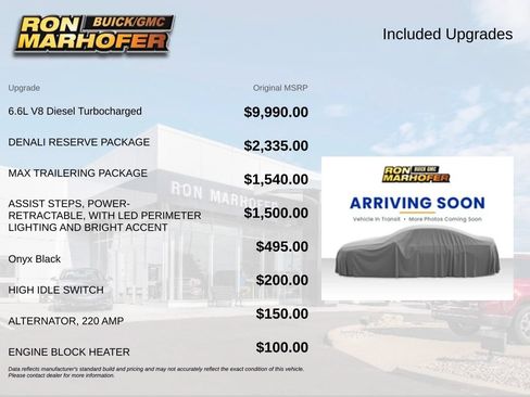 Used 2025 GMC Sierra 2500 Denali w/ Denali Reserve Package AWD/4WD image 2