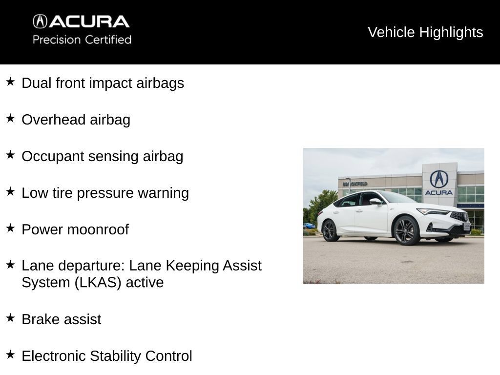 Certified 2024 Acura Integra A-Spec w/ Technology Package FWD image 13