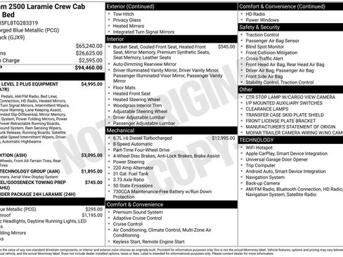 New 2026 RAM 2500 Laramie AWD/4WD image 29