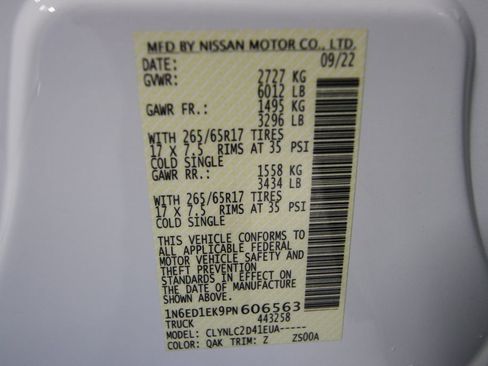 Used 2023 Nissan Frontier SV w/ SV Convenience Package image 43