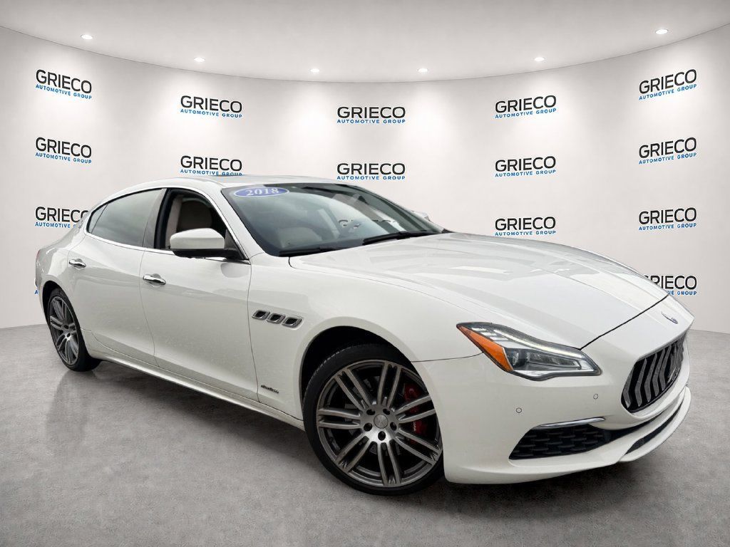 Used 2018 Maserati Quattroporte S GranLusso RWD image 1