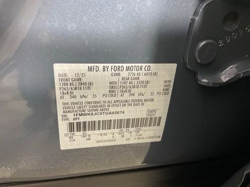 New 2026 Ford Explorer Tremor w/ Tremor Ultimate Package image 28