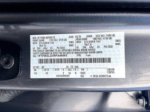 Certified 2024 Ford F150 XLT w/ Mobile Office Package AWD/4WD image 28