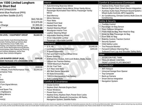 Used 2023 RAM 1500 Limited AWD/4WD image 24