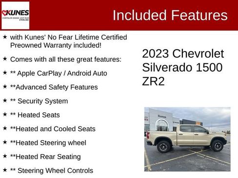 Used 2023 Chevrolet Silverado 1500 ZR2 image 2