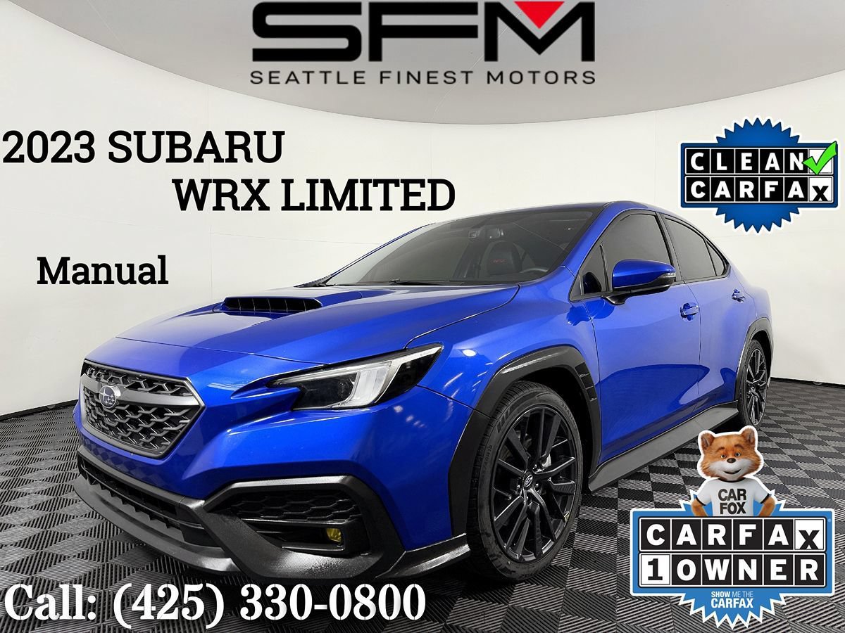 Used 2023 Subaru WRX Limited AWD/4WD image 1