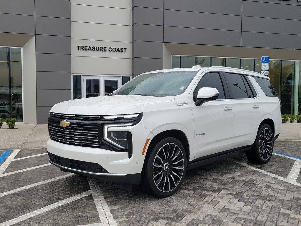 Used 2025 Chevrolet Tahoe High Country AWD/4WD image 1